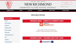 
                            9. Progress Book - New Richmond High School