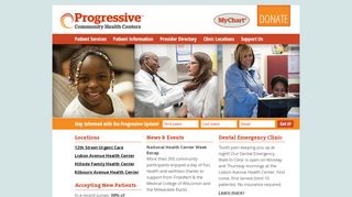 
                            8. Progressive Community Health Centers: Homepage