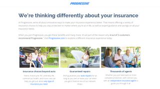 
                            7. Progressive: Creating a Better Insurance Experience