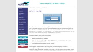 
                            7. Project Foundry - Northern Lights Community School