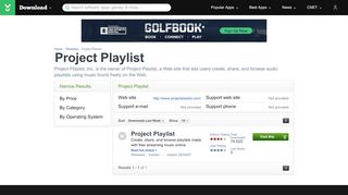 
                            6. Project Playlist - Download.com