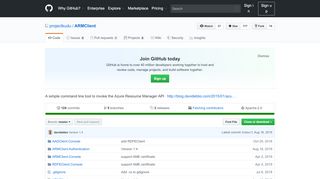 
                            2. projectkudu/ARMClient: A simple command line tool to invoke ... - GitHub