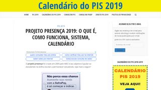 
                            1. Projeto Presença 2019: O que é, como funciona, …