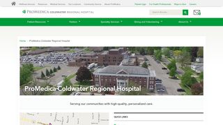 
                            7. ProMedica Coldwater Regional Hospital