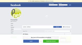 
                            5. PromoterNet - Videos | Facebook