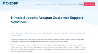 
                            8. Prompt, Around The Clock Support - Arxspan