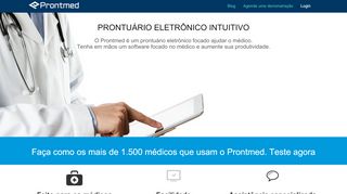 
                            4. Prontmed Consultório - O melhor prontuário eletrônico do Brasil