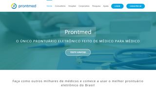 
                            1. Prontmed – O melhor prontuário médico eletrônico …