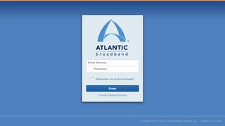 
                            7. Pronto! - Atlantic Broadband Online Message Center: Login