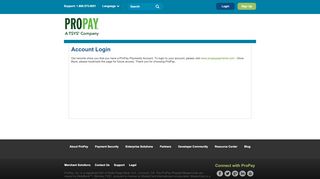 
                            1. ProPay: Account Login