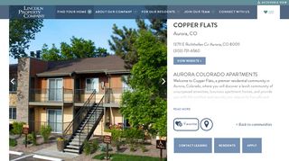 
                            8. Properties - Copper Flats Aurora Co - Lincoln Property Company