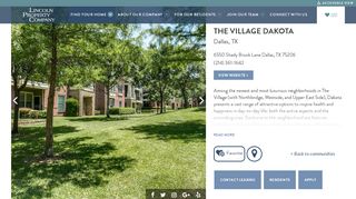 
                            7. Properties - The Dakota In The Village ... - Lincoln Property Company