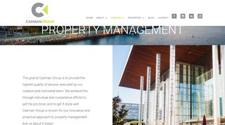 
                            5. Property Management • Cadman Group