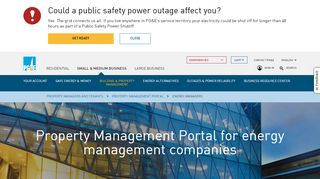 
                            3. Property Management Portal for energy management ... - PGE.com