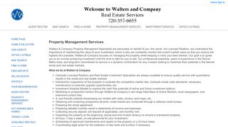 
                            9. Property Management Services - Walters and Company