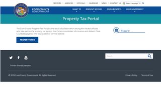 
                            1. Property Tax Portal - Cook County