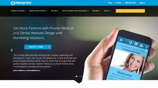 
                            1. prosites.com - Medical & Dental Website Design and ...