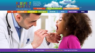 
                            2. Prospect Pediatrics: Welcome