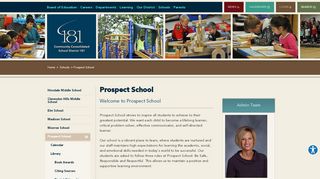 
                            6. Prospect School - Community Consolidated School District 181