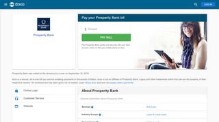 
                            9. Prosperity Bank: Login, Bill Pay, Customer Service and Care Sign-In