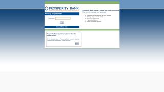 
                            9. Prosperity Bank - onlineaccessplus.com