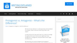 
                            6. Protagonist vs. Antagonist – What’s the Difference ...