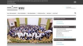 
                            9. ProTalent - das Deutschlandstipendium der WWU Münster