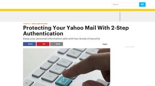 
                            3. Protecting Your Yahoo! Mail With 2-Step Authentication