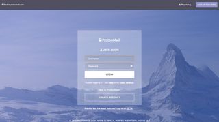 
                            8. ProtonMail: Login