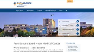 
                            8. Providence Sacred Heart Medical Center | Spokane, WA | Providence ...