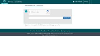 
                            7. Provider Access Online > PasscodeContent - …