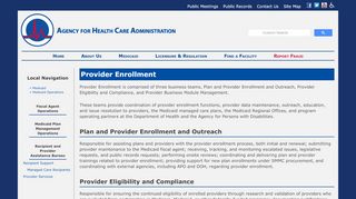 
                            1. Provider Enrollment - AHCA - MyFlorida.com