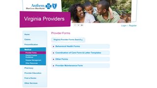 
                            6. Provider Forms | Virginia Providers - Anthem HealthKeepers ...