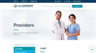 
                            3. Provider Log-in | Alignment Health Plan