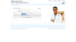 
                            5. Provider Login - NORTHWEST ADMINISTRATORS, INC.