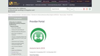 
                            8. Provider Portal - AFC All Offers - AfC Info