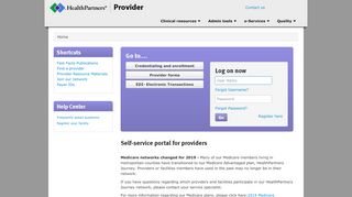 
                            6. Provider portal - HealthPartners