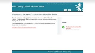 
                            3. Provider Portal - Kent County Council