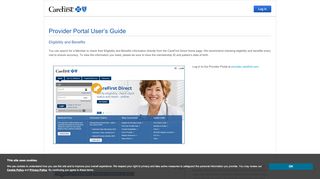 
                            9. Provider Portal User's Guide - Eligibility and Benefits