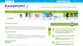 
                            7. Provider Portals - Passport Health Plan