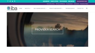 
                            2. Provider Search | IBA