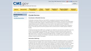 
                            2. Provider Services - Centers for Medicare ... - cms.gov