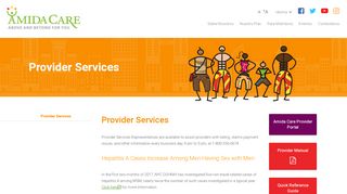 
                            6. Provider Services & Online Portal | Amida Care