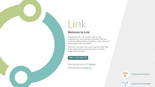 
                            7. provider.linkhealth.com - Welcome to Link