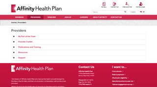 
                            3. Providers - Affinity Health Plan