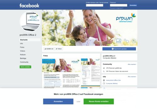 
                            4. proWIN Office 2 - Startseite | Facebook