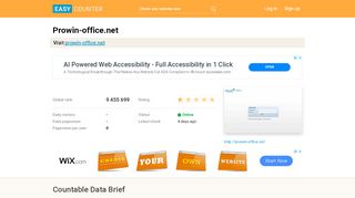 
                            5. Prowin-office.net: Prowin User Login - Easy Counter