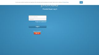 
                            11. Proxibid Buyer Login