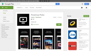 
                            11. Proximus Pickx - Apps op Google Play