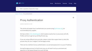 
                            2. Proxy Authentication